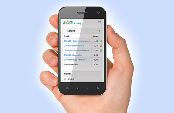 Zeiterfassung für SAP Business ByDesign